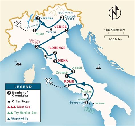 Italy Itinerary: Where to Go in Italy by Rick Steves.
